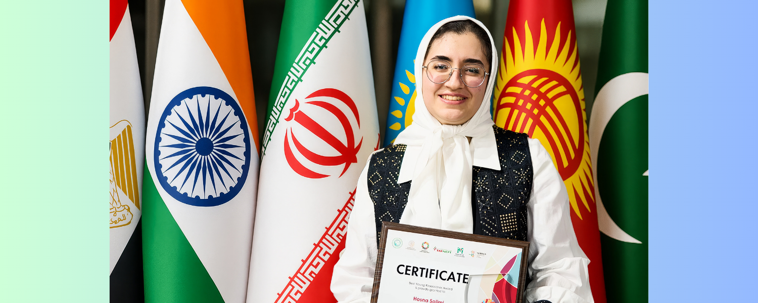 PhD Candidate from University of Tehran Wins 2025 BRICS–SCO Award for Excellence in Research