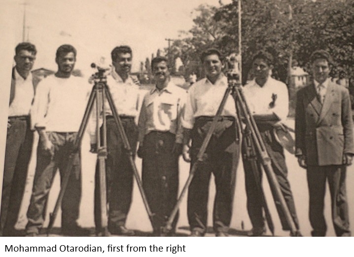 Mr Otarodian and his crew