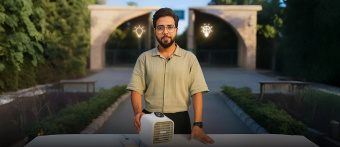 A Student Who Seeks to Build His Own Legend in the Soil of His Homeland and at the University of Tehran!