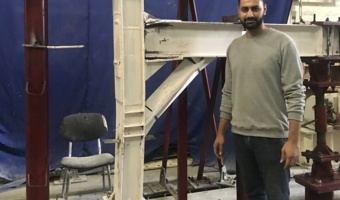A Civil Engineering Student's Efforts to Reduce Earthquake Risks