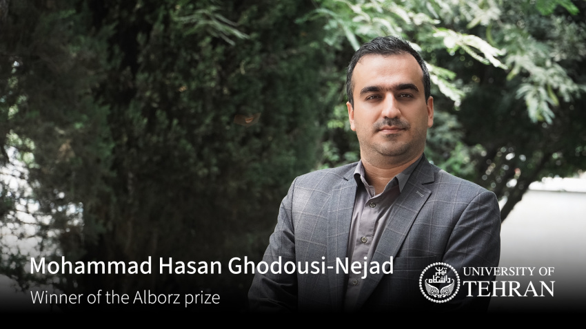 University of Tehran PhD Student Wins the Prestigious Alborz Award