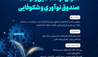 وبینار معرفی گرنت تحقیق و توسعه صندوق نوآوری و شکوفایی